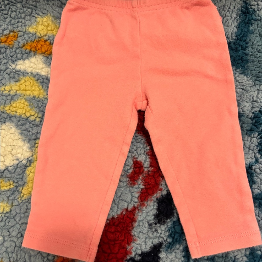 Carter's Pink Kids Casual Bottoms with Ruffle